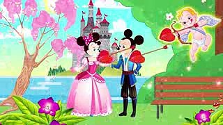 Mickey Mouse and Minnie Mouse Transforms With Animation Love Story Mickey Miss W_low