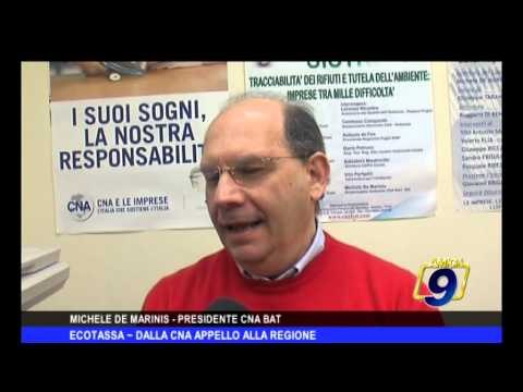 Ecotassa | Dalla Cna BAT appello alla Regione