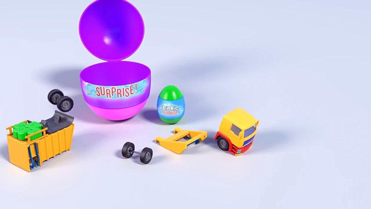 Surprise Eggs and Fun Toys Videos For Kids Collection Learn Colors 1 HOUR - Binkie TV
