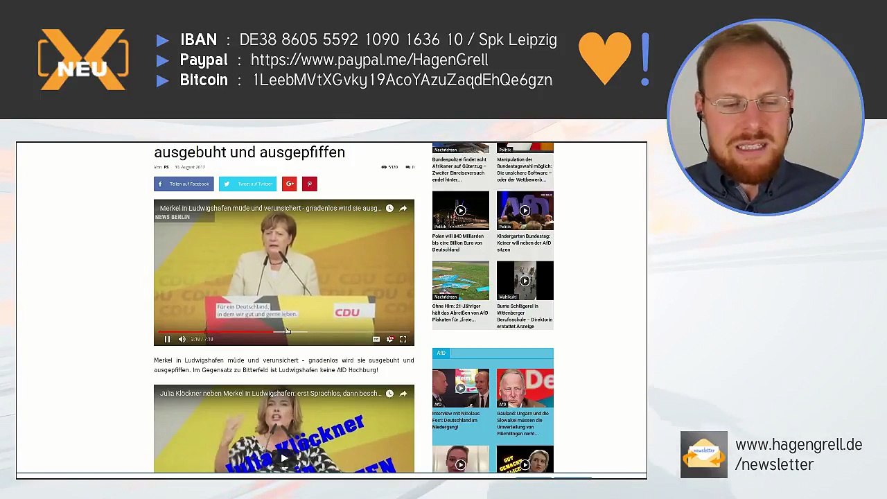 xNeu - 'Bundestag = Herz der Demokratie' ++ Caritas liebt Islam ++ Antideutsche Filmempfehlungen