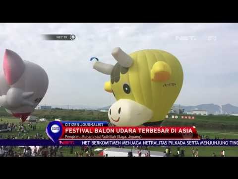 Festival Balon Udara Terbesar di Asia - NET 10