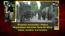 Shopian encounter: Hizbul Mujahideen terrorist Tariq Ah Bhat killed, another surrenders