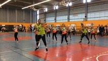 Démonstrations de Zumba et d'escrime au forum des associations de Sablé