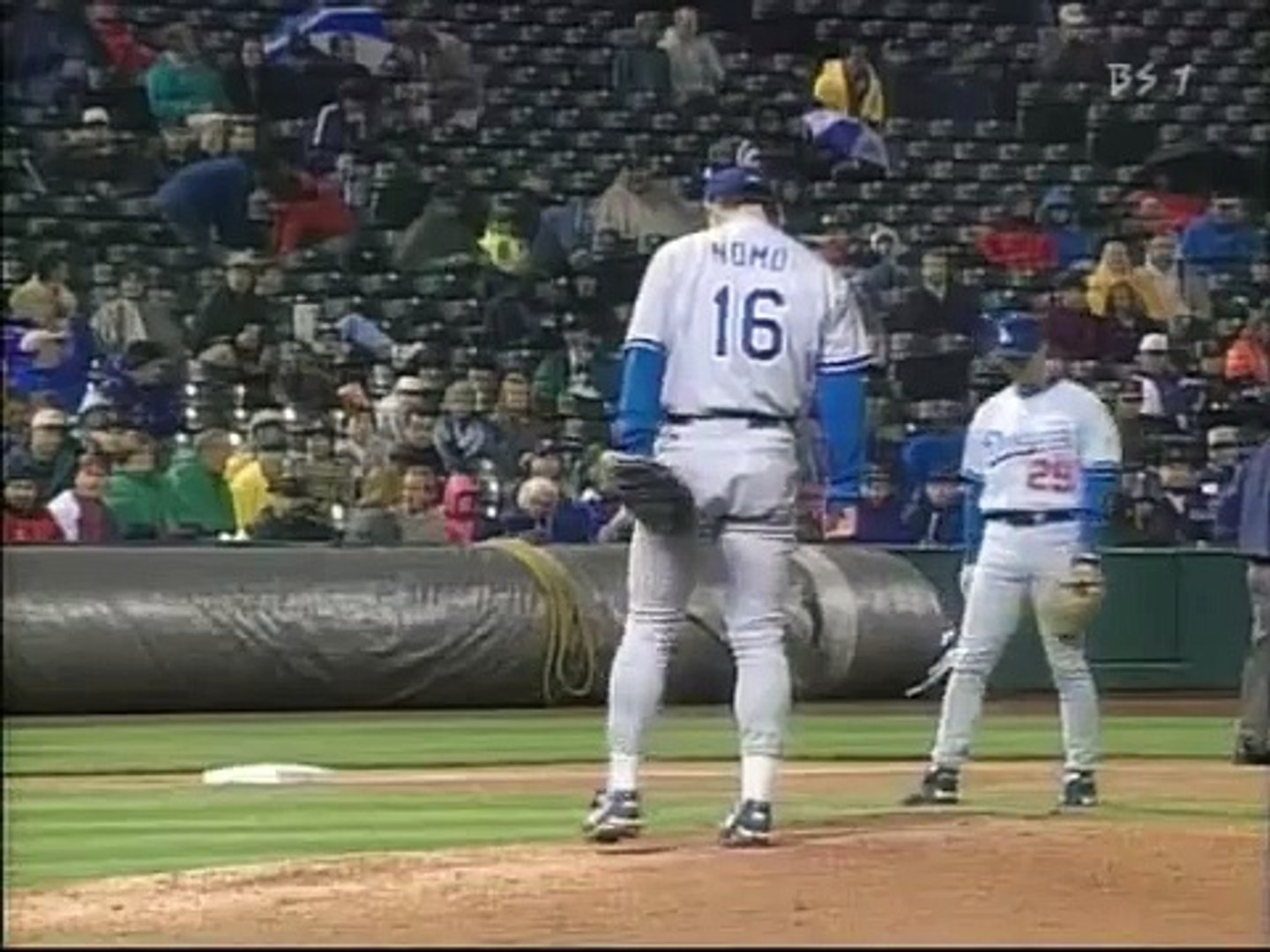 野茂英雄 ノーヒットノーラン ドジャース メジャー Mlb 1996年 Video Dailymotion