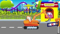 Мультфильмы про Машинки Трактор Павлик Эвакуатор спасает машинку Развивающие мультики для детей