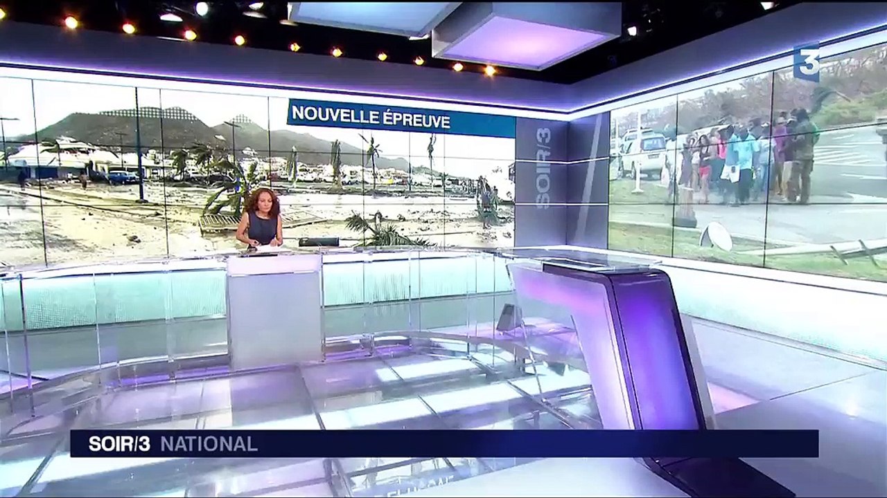 Antilles : Saint-Martin victime d'un nouvel ouragan