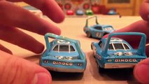 Cars Race Damaged Mood Springs diecast Disney racer from Final Lap Mattel Review by Blucol