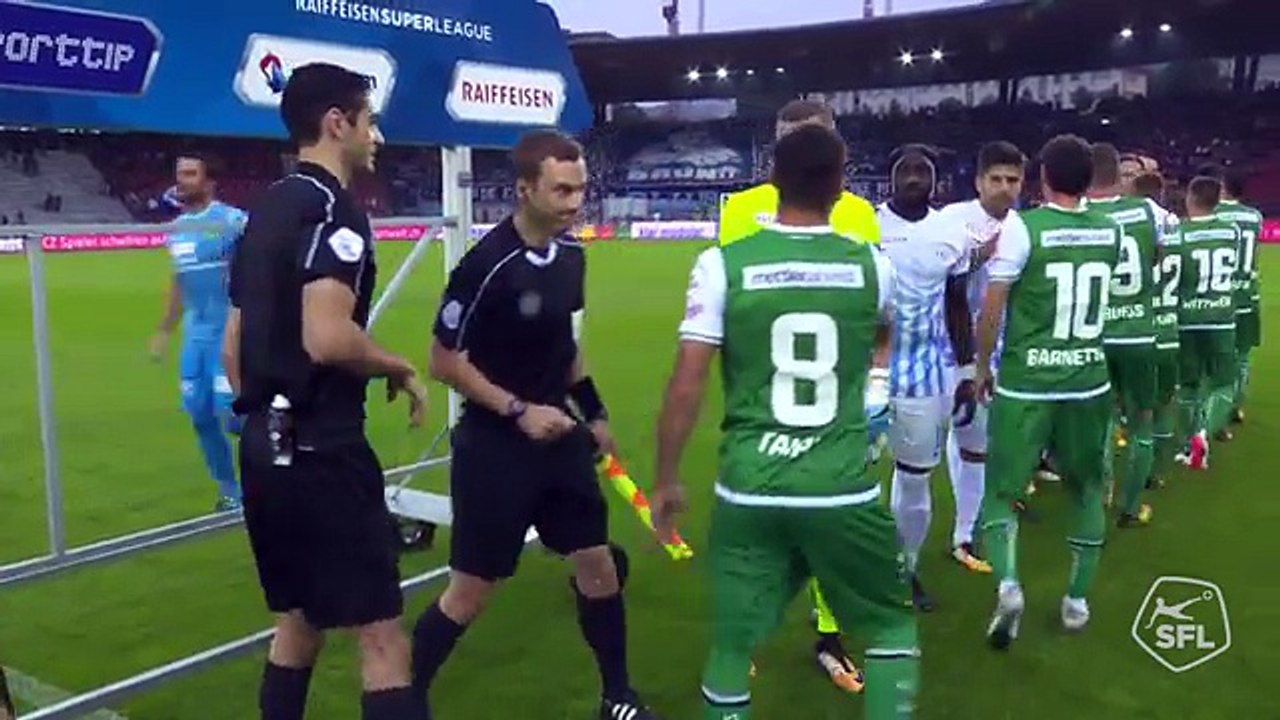 FC Zürich 1:1 St. Gallen (Swiss Super League 9.  September 2017)