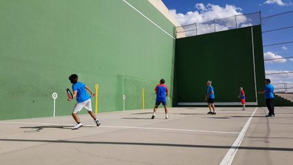 Frontenis 3ª división Rivas vs Torrejón 1ª partida set 1