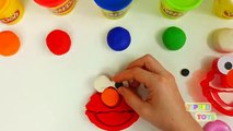 Learn Colors Play Doh Popsicle Ice Cream Peppa Pig Paw Patrol ELMO Microwave Surprise Toys