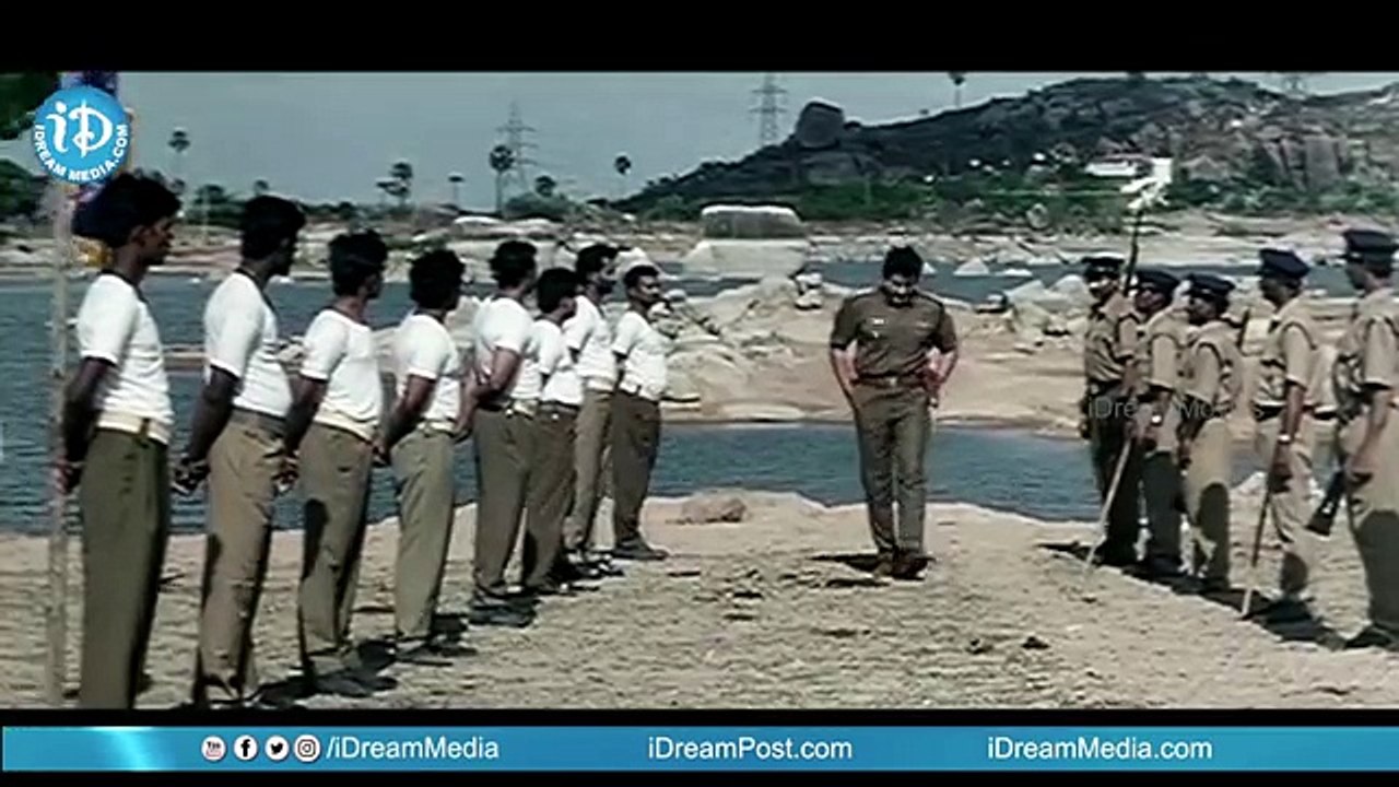 Ram Movie Scenes - Ram Prasad Fires On Police Constable || Suman || Ravali