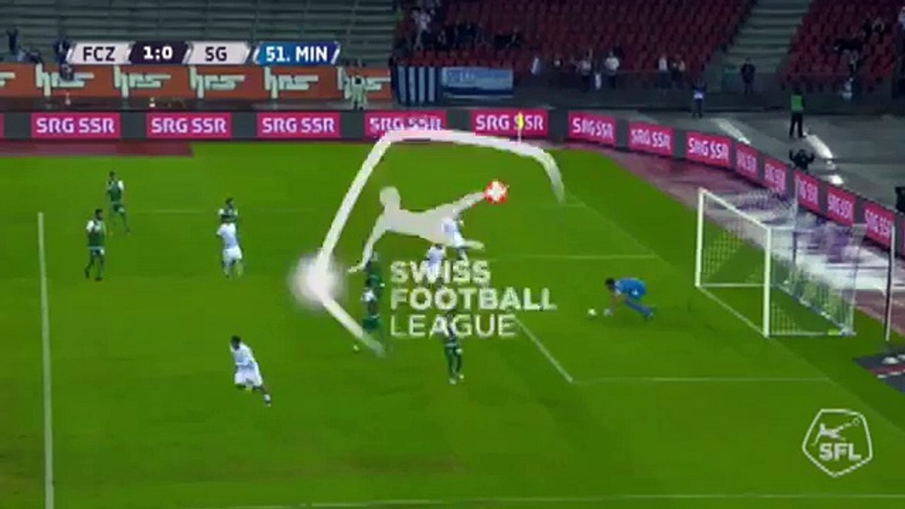 FC Zürich 1:1 St. Gallen (Swiss Super League 9.  September 2017)