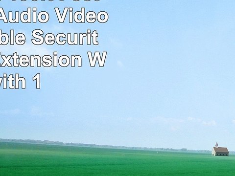 VideoSecu 100ft Feet BNC RCA Audio Video Power Cable Security Camera Extension Wire with