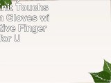 Cookids Lovely Tech Products Knit Touchscreen Warm Gloves with Conductive Fingertips for