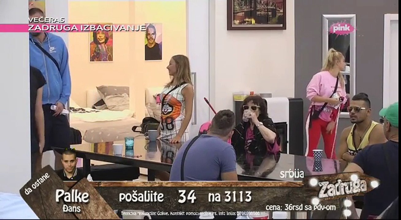 Zadruga - Kazna za Lunu Đogani i Anđelu Vešticu - 10.09.2017