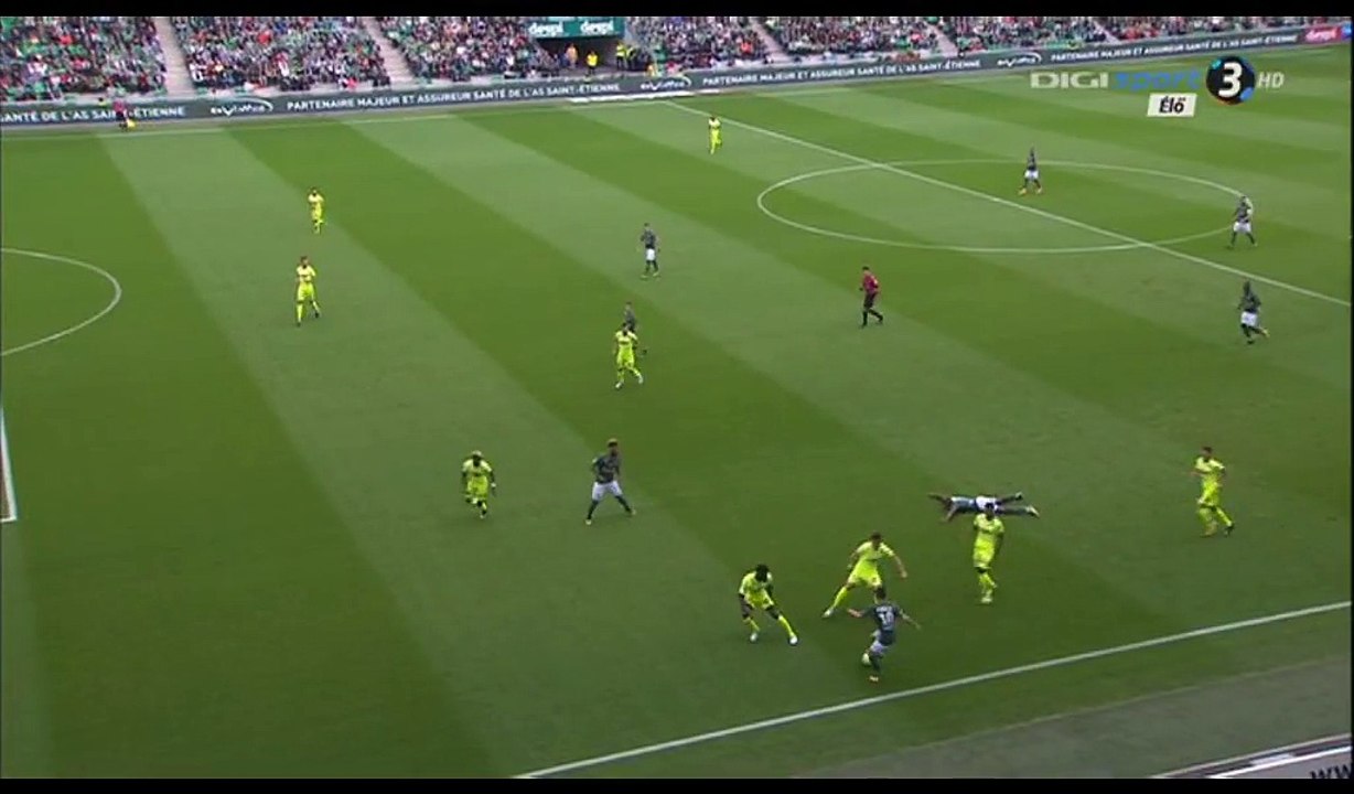 Remy Cabella Goal HD - St Etienne 1-0 Angers - 10.09.2017