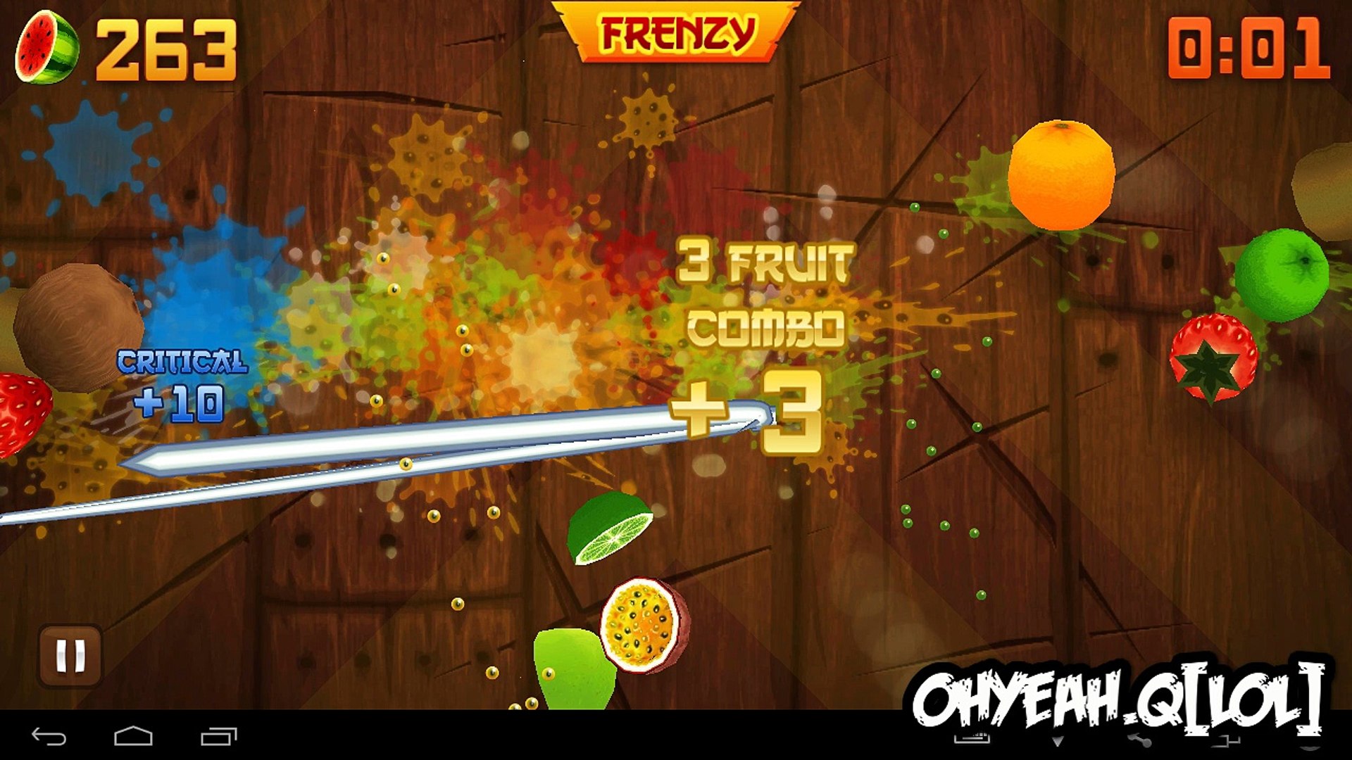 Fruit Ninja - Game 01 - video Dailymotion
