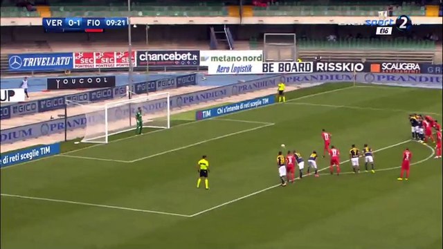 Cyril Thereau Goal HD - Verona 0-2 Fiorentina - 10.09.2017