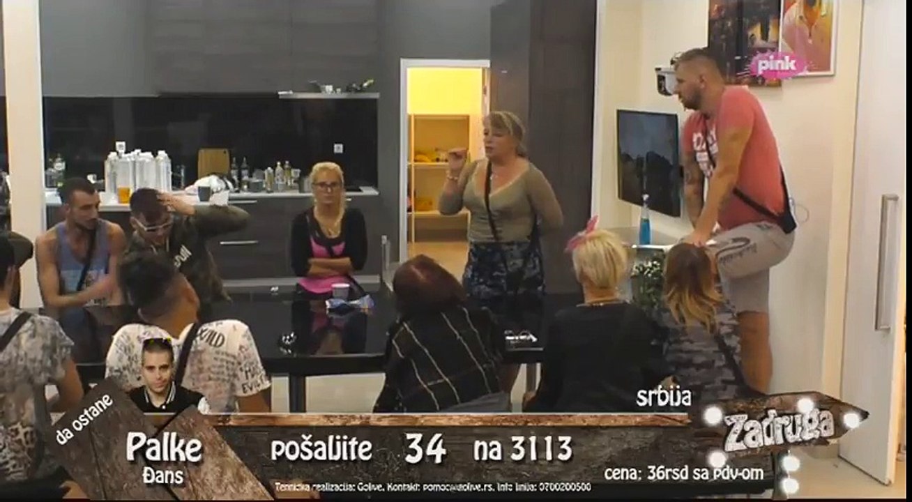 Zadruga - Maca pokušala da uhvati Marka za polni organ - 10.09.2017.