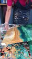 Acrylic Paint Pouring: Double Dirty Landscape Technique