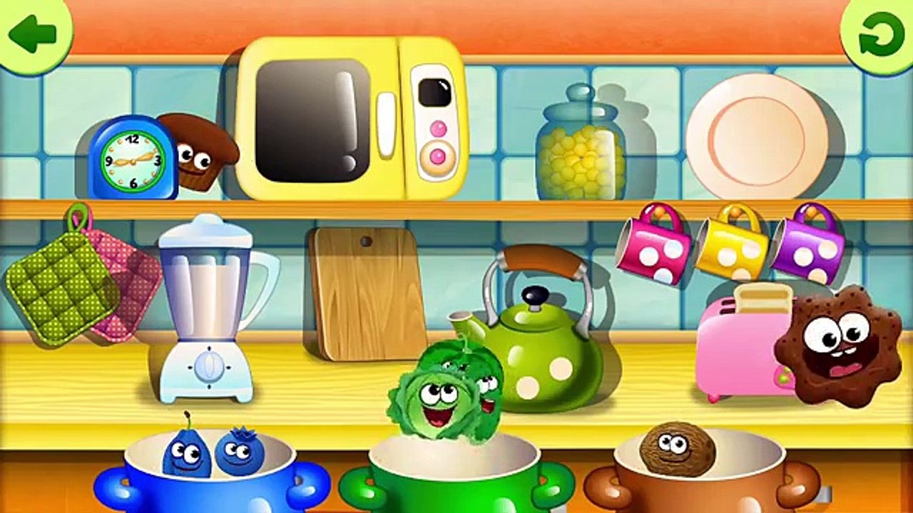 Bébé jouer et Apprendre des noms de les légume avec drôle aliments des jeux