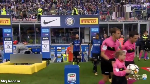 ملخص اهداف مباراة انتر ميلان وسبال 2-0 شاشة كاملة تعليق حفيظ دراجي 10-9-2017