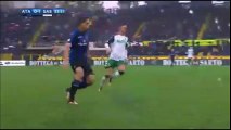 Andreas Cornelius Fantastic Goal vs Sassuolo (1-1)