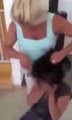 Mother shaves daughters hair after she 'bullies cancer girl' - YouTube