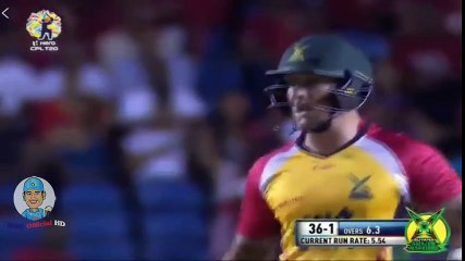 Yasir Shah Bowling For The 1st Time In CPL 2017,  TKR vs GAW, Sep 8 Eliminator CPL 2017