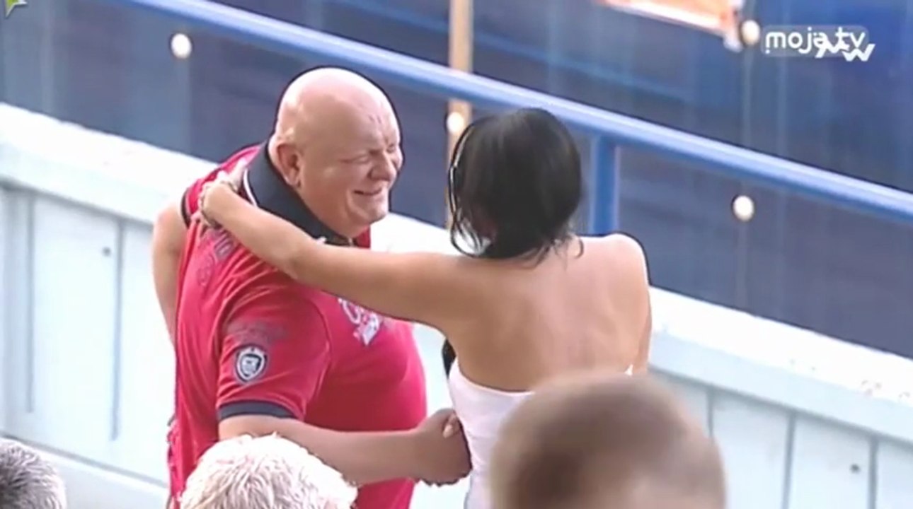 FK Radnik B. - FK Željezničar / Slavko Petrović na tribinama
