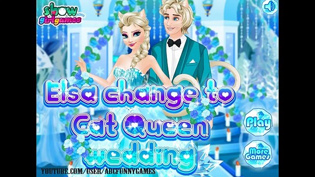 Cambio para gato Reina Boda princesa congelado Mejor bebé Juegos para Chicas