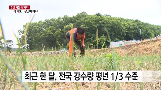 [날씨] 유례없는 6월 가뭄...단비 소식은 언제? / YTN