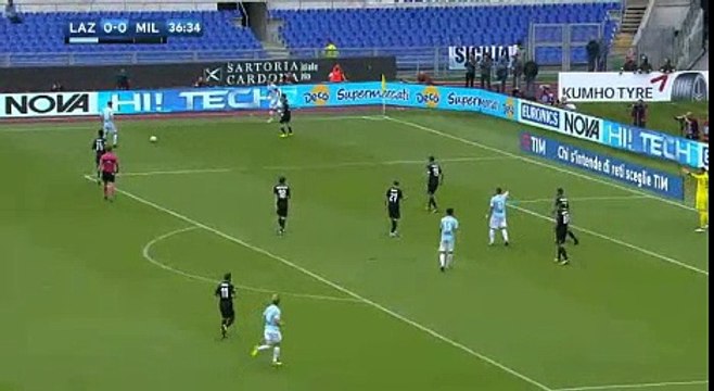 Lazio 1 - 0 AC Milan 10/09/2017 Ciro Immobile First Penalty Goal 38' HD Full Screen .