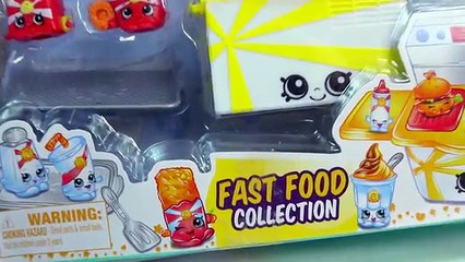 Shopkins Fast Food Collection Playset Season 3 Food Fair