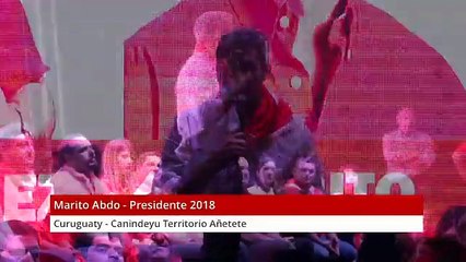 Discurso completo de Mario Abdo Benítez en Curuguaty 9 de Septiembre de 2017