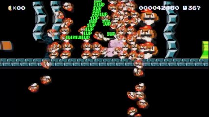 Mario Maker Can Be A Total Nightmare Hellscape