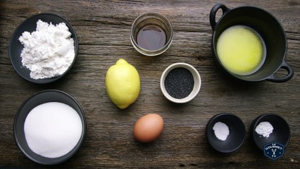 Lemon Poppy Cake For Two Recipe