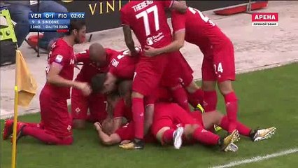 All Goals  highlights - Verona 0-5 Fiorentina - 10.09.2017 ᴴᴰ