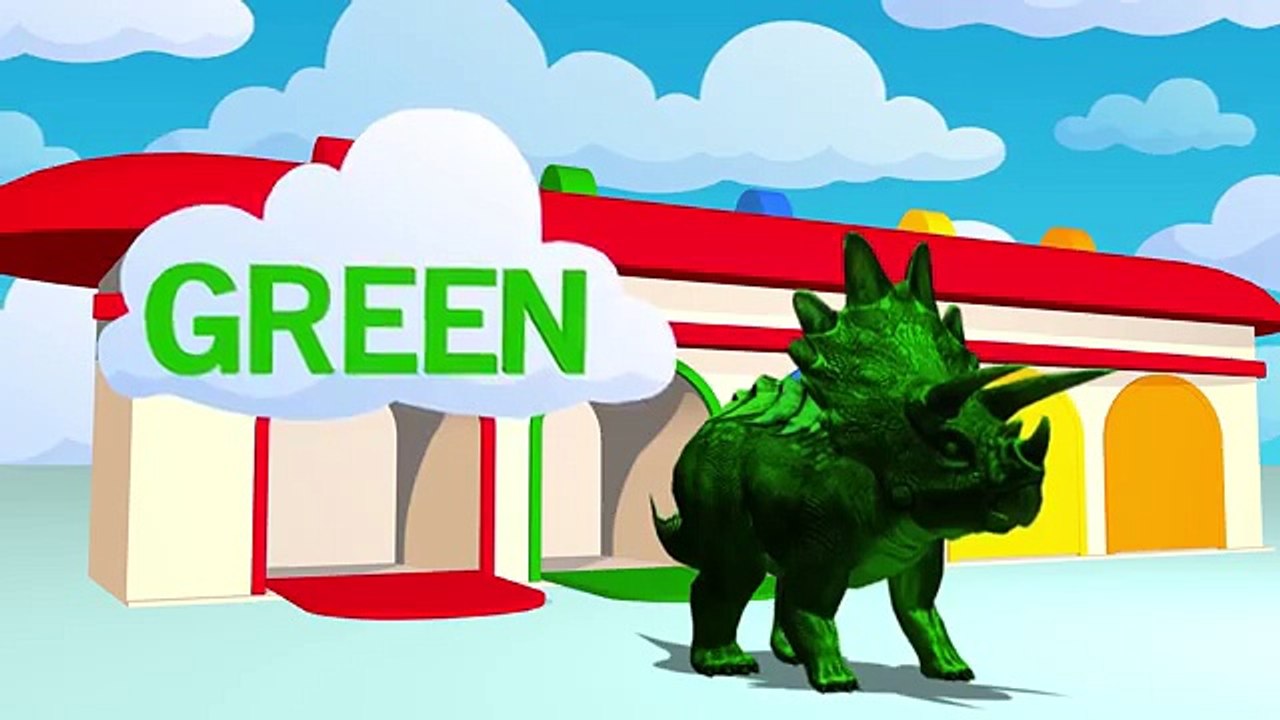 Learn Colors with Dinosaurs Animals for Children | Learning Video for Toddlers