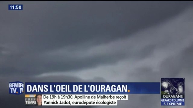 Embarquez à bord d'un avion au cœur de l’ouragan Irma
