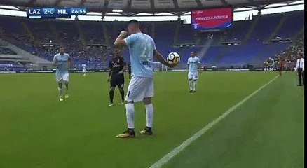 Lazio 3 - 0 AC Milan 10/09/2017 Ciro Immobile Third Goal 48' HD Full Screen .