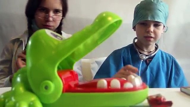 Défi dentiste jouet doigts crocodile médecin défi bit crocodile hors jeu de crocodile * k