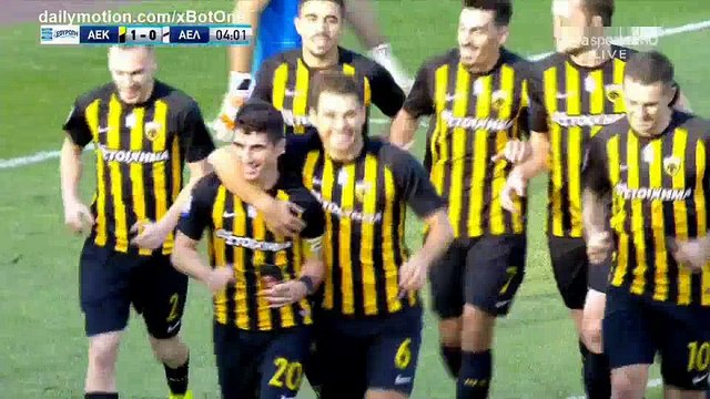 Petros Mantalos Goal HD - AEK Athens FC 1 - 0 AEL Larissa - 10.09.2017 (Full Replay)