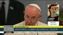 Mensaje papal conmueve a habitantes de Medellín
