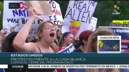 Dreamers protestan en Washington contra la eliminación del #DACA