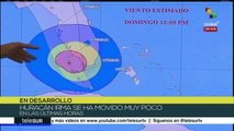 Previsiones indican que Irma seguirá trayectoria hacia el nort