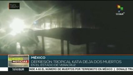 México: mueren 2 personas en Veracruz por deslizamiento de tierra