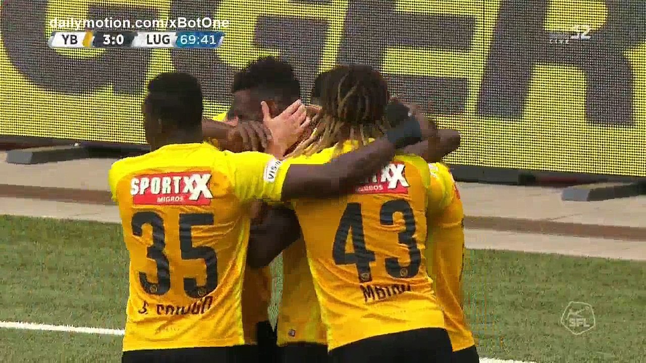 Jean Pierre Nsame second Goal HD - Young Boys 3 - 0 Lugano - 10.09.2017 (Full Replay)