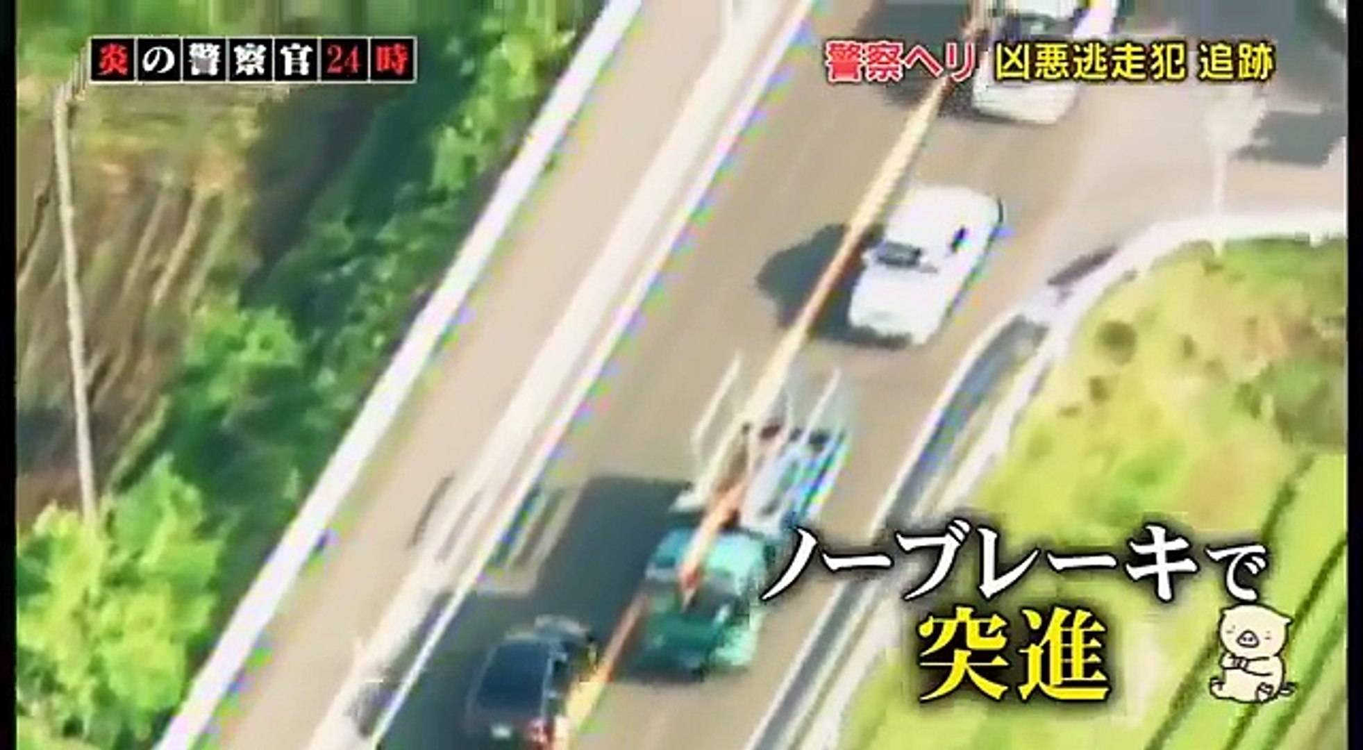 暴走逃走犯を大追跡 宮城県警航空隊 Video Dailymotion