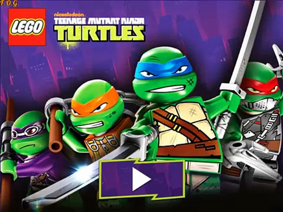 Formación tmnt ninja de LEGO LEGO Ninja Turtles tutorial